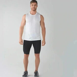 Lululemon Tight Stuff Short Green-  Men L- EUC